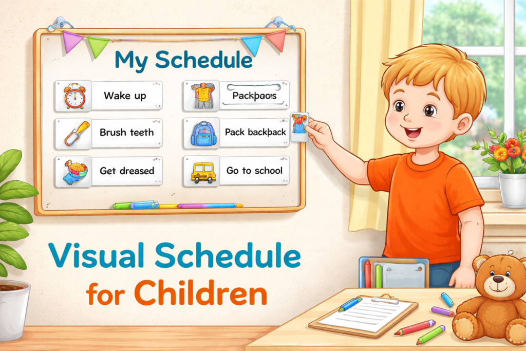 Visual Schedule for Children: Simple Ways to Improve Daily Routines